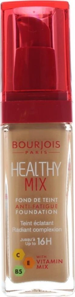 Bourjois Healthy Mix Anti Fatigue Foundation - 57 Halé 33 Bourjois Healthy Mix Anti Fatigue Foundation - 57 Halé -Maquillage Cosmetics 306x1200 6