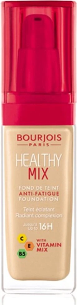 Bourjois Healthy Mix Anti-Fatigue Foundation - 51,5 Rose Vanilla 15 Bourjois Healthy Mix Anti-Fatigue Foundation - 51,5 Rose Vanilla -Maquillage Cosmetics 306x1200 7