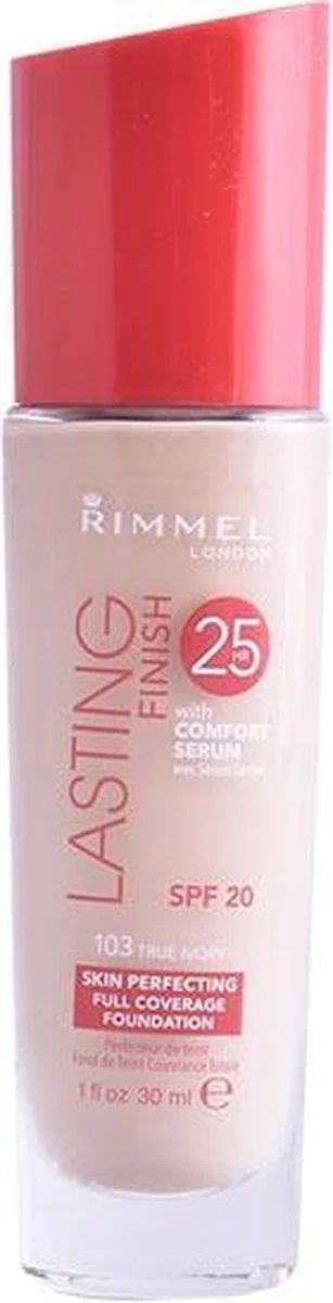 Rimmel London Lasting Finish Foundation - 103 True Ivory 20 Rimmel London Lasting Finish Foundation - 103 True Ivory – Image 18