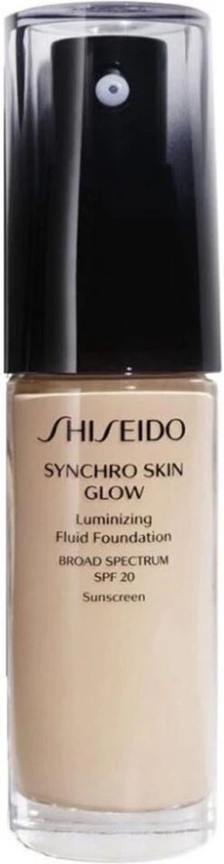 Shiseido Synchro Skin Glow Luminizing Fluid Foundation - N3 Neutral - 30 Ml - Foundation -Maquillage Cosmetics 311x1200 2