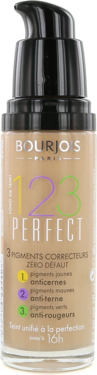 Bourjois 123 Perfect Foundation - 54 Beige Foncé 3 Bourjois 123 Perfect Foundation - 54 Beige Foncé
