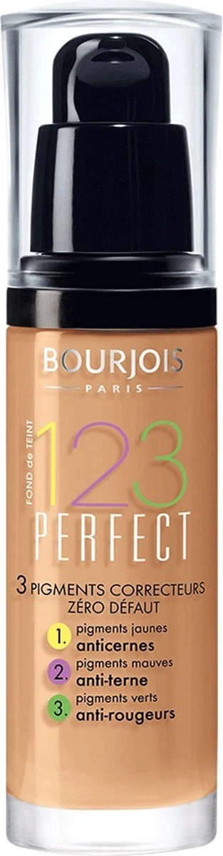 Bourjois 123 Perfect Foundation 057 Hâlé Clair 11 Bourjois 123 Perfect Foundation 057 Hâlé Clair – Image 9