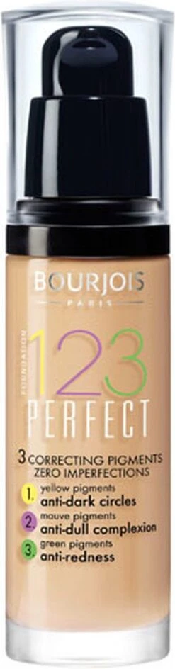 Bourjois 123 Perfect Foundation 051 Rose Vanilla -Maquillage Cosmetics 314x1200 2