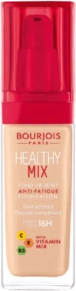 Bourjois Healthy Mix Anti-Fatigue Foundation - 51,5 Rose Vanilla 14 Bourjois Healthy Mix Anti-Fatigue Foundation - 51,5 Rose Vanilla -Maquillage Cosmetics 315x1200 5
