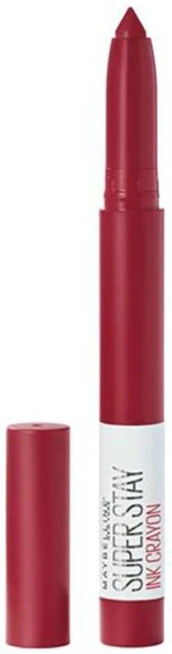 Maybelline SuperStay Ink Crayon Matte Lippenstift - 50 Own Your Empire - Rood - 14 Gr -Maquillage Cosmetics 316x1200 12