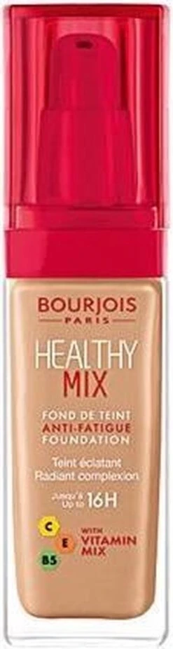 Bourjois Healthy Mix Foundation - 55 Dark Beige -Maquillage Cosmetics 320x1200 5