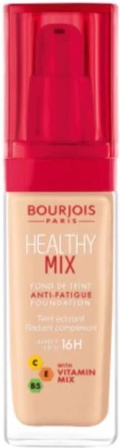 Bourjois Healthy Mix Anti-Fatigue Foundation - 51,5 Rose Vanilla 16 Bourjois Healthy Mix Anti-Fatigue Foundation - 51,5 Rose Vanilla -Maquillage Cosmetics 322x1200 3