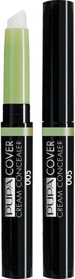Pupa Milano Cover Cream Concealer - 005 Green -Maquillage Cosmetics 323x1200