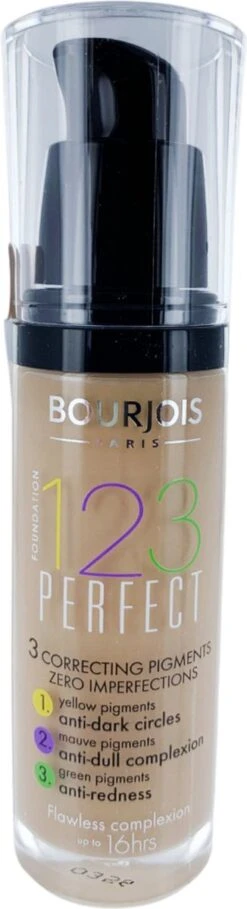 Bourjois 123 Perfect Foundation 057 Hâlé Clair 19 Bourjois 123 Perfect Foundation 057 Hâlé Clair -Maquillage Cosmetics 326x1200 6