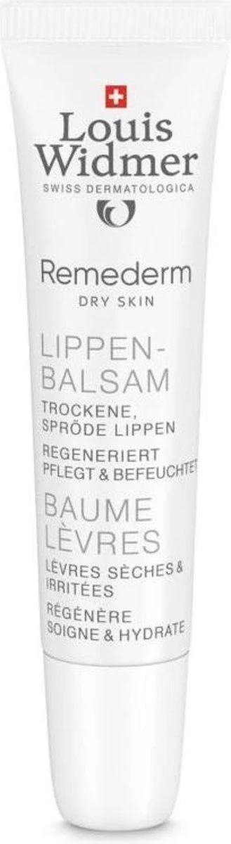 Louis Widmer Remederm Lippenbalsem Geparfumeerd 3 Louis Widmer Remederm Lippenbalsem Geparfumeerd