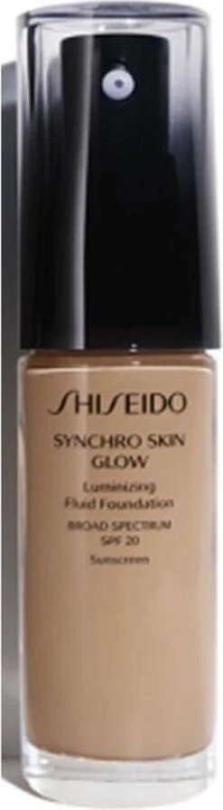 Shiseido Synchro Skin Glow Luminizing Fluid Foundation - N3 Neutral - 30 Ml - Foundation -Maquillage Cosmetics 330x1200 4