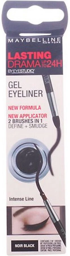 Maybelline Lasting Drama Gel Liner - Zwart - Eyeliner -Maquillage Cosmetics 331x1200 5