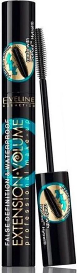 Eveline Cosmetics Extension Volume 4D False Definition Mascara Waterproof -Maquillage Cosmetics 339x1200 7