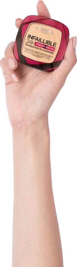 L’Oréal Paris Infaillible 24h Fresh Wear Powder Foundation - 20 Ivory -Maquillage Cosmetics 347x1200