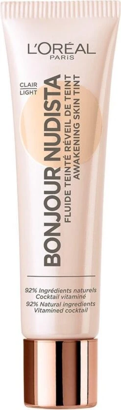 L'Oréal Paris Bonjour Nudista BB Cream - 01 Clair/Fair -Maquillage Cosmetics 354x1200 1