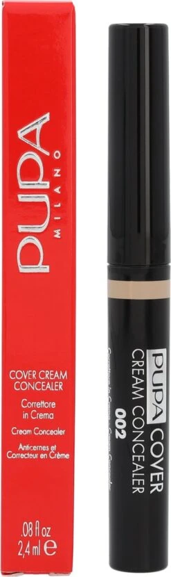 Pupa Milano - Cover Cream Concealer - 002 Beige -Maquillage Cosmetics 357x1200 2