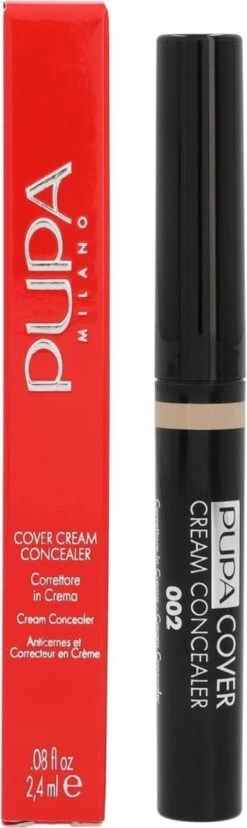 Pupa Milano - Cover Cream Concealer - 002 Beige -Maquillage Cosmetics 358x1200