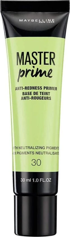 Maybelline Master Prime - 30 Anti Redness - Primer -Maquillage Cosmetics 358x1200 4