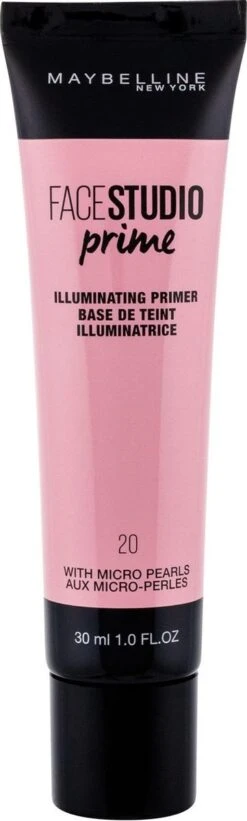 Maybelline Face Studio Primer - 20 Illuminating -Maquillage Cosmetics 361x1200 7