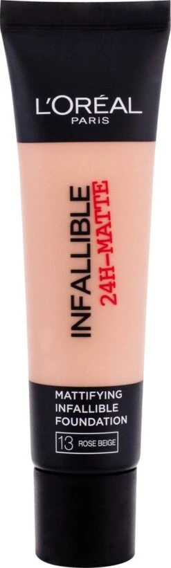 L'Oréal Paris Infallible Matte Foundation - 13 Beige Rose -Maquillage Cosmetics 361x1200 8