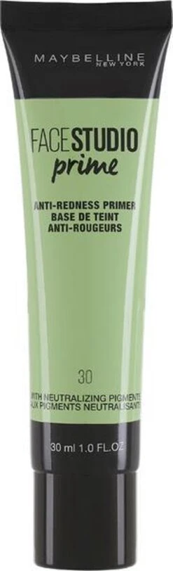 Maybelline Master Prime - 30 Anti Redness - Primer -Maquillage Cosmetics 365x1200 3