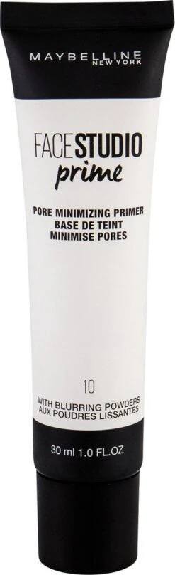 Maybelline Face Studio Prime - 10 Pore Minimizing Primer -Maquillage Cosmetics 367x1200 2