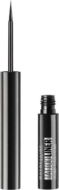 Maybelline New York Tattoo Studio Tattoo Liner - Liquid Ink - 710 Inked Black – Zwart - Ultra Langhoudende Liquid Eyeliner 36 Maybelline New York Tattoo Studio Tattoo Liner - Liquid Ink - 710 Inked Black – Zwart - Ultra Langhoudende Liquid Eyeliner -Maquillage Cosmetics 373x1200 11