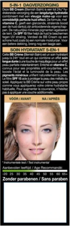 Garnier Face SkinActive - BB Cream Classic Light 5-in-1 Dagverzorging - 2x 50 Ml 15 Garnier Face SkinActive - BB Cream Classic Light 5-in-1 Dagverzorging - 2x 50 Ml -Maquillage Cosmetics 374x1200