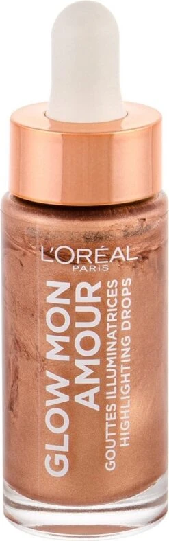 L'Oréal Paris Glow Mon Amour Highlighter Drops - 02 Loving Peach -Maquillage Cosmetics 376x1200 1