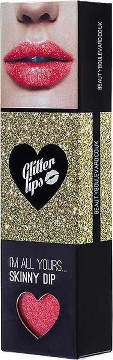 Beauty Blvd Glitter Lips Skinny Dip 3 Piece Gift Set: Gloss Bond 3.5ml - Glitter 3g - Lip Brush 5 Beauty Blvd Glitter Lips Skinny Dip 3 Piece Gift Set: Gloss Bond 3.5ml - Glitter 3g - Lip Brush – Image 3