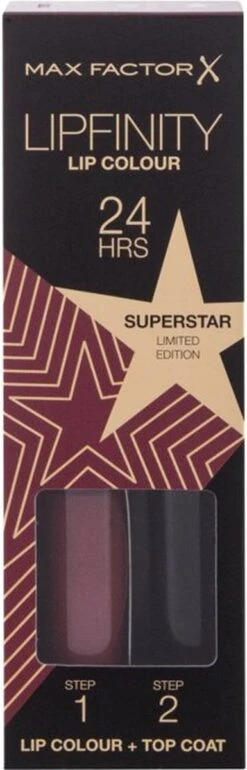 Max Factor Lipfinity Rising Stars Lippenstift - 086 Superstar -Maquillage Cosmetics 385x1200 7