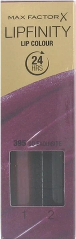 Max Factor Lipfinity 24HR Lip Colour Lipgloss - 395 So Exquisite -Maquillage Cosmetics 386x1200 10