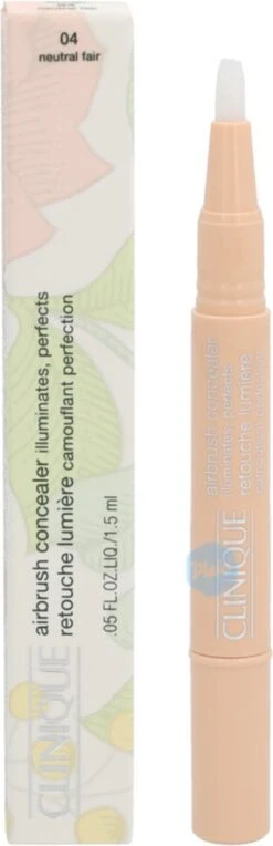 Clinique Airbrush Concealer - 04 Neutral Fair -Maquillage Cosmetics 388x1200