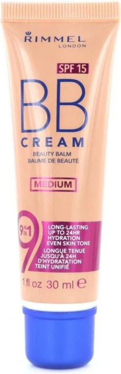 Rimmel London Rimmel Long Lasting BB Cream - Medium -Maquillage Cosmetics 390x1200 2