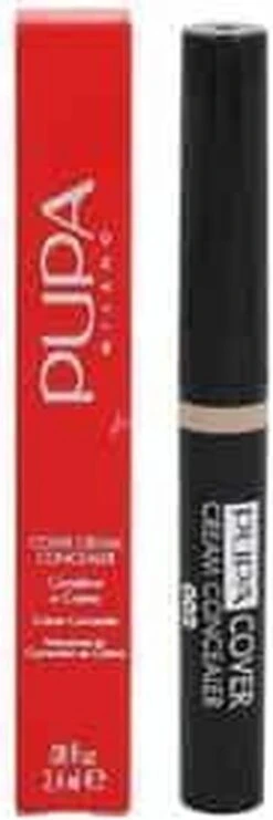 Pupa Milano - Cover Cream Concealer - 002 Beige -Maquillage Cosmetics 400x1200 1