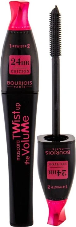 Bourjois Twist Up The Volume 24 HRS Mascara - 023 Black -Maquillage Cosmetics 402x1200 3