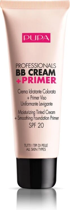 Pupa Milano Professionals BB Cream + Primer - Nude 001 -Maquillage Cosmetics 403x1200 3