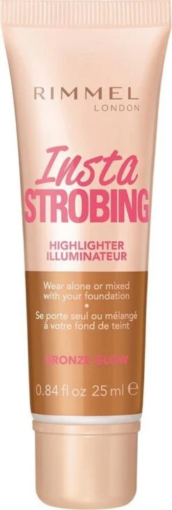 Rimmel London Rimmel Insta Strobing Highlighter - Bronze Glow -Maquillage Cosmetics 405x1200