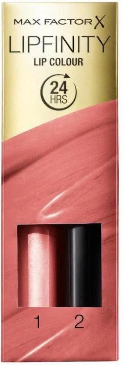 Max Factor Lipfinity 24HR Lip Colour Lipgloss - 215 Constantly Dreamy 4 Max Factor Lipfinity 24HR Lip Colour Lipgloss - 215 Constantly Dreamy – Image 2