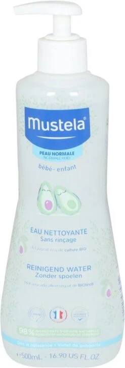 Mustela - Normal Skin No Rinse Cleansing Water 500Ml -Maquillage Cosmetics 410x1200 10