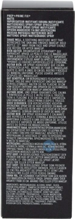 MAC Cosmetics Prep + Prime Fix+ Matte Primer - 100 Ml -Maquillage Cosmetics 412x1200 5