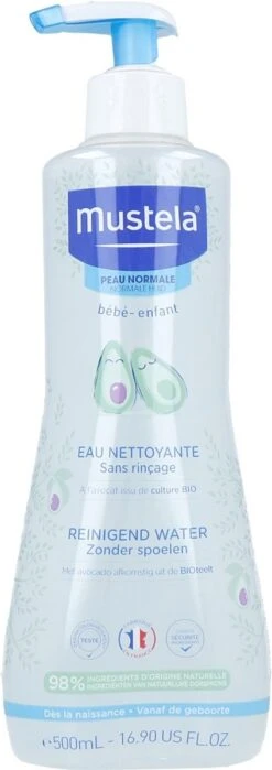 Mustela - Normal Skin No Rinse Cleansing Water 500Ml -Maquillage Cosmetics 424x1200 8