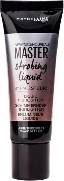 Maybelline Master Strobing Liquid - 100 Light -Maquillage Cosmetics 426x1200 3