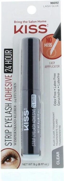 KISS - Strip Eyelash Adhesive 24 Hour Clear -Maquillage Cosmetics 427x1200 7