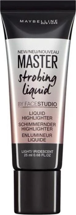 Maybelline Master Strobing Liquid - 100 Light -Maquillage Cosmetics 428x1200 2