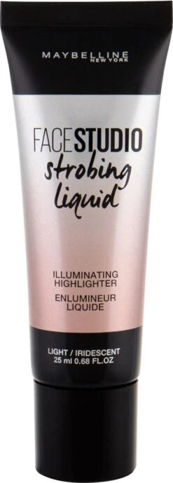 Maybelline Master Strobing Liquid - 100 Light -Maquillage Cosmetics 430x1200 1