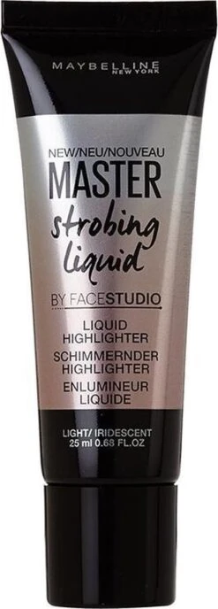 Maybelline Master Strobing Liquid - 100 Light -Maquillage Cosmetics 431x1200 2