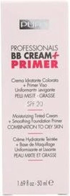Pupa Milano BB Cream + Primer For Combination To Oily Skin - 001 Nude -Maquillage Cosmetics 431x1200