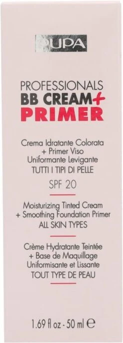 Pupa Milano Professionals BB Cream + Primer - 002 Sand 34 Pupa Milano Professionals BB Cream + Primer - 002 Sand -Maquillage Cosmetics 432x1200 6
