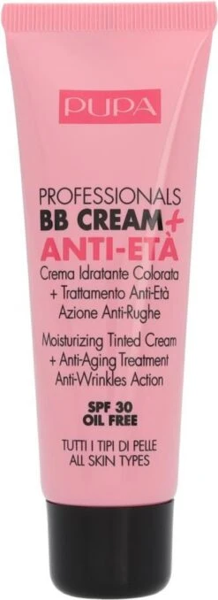 PUPA Milano Pupa Professionals BB Creme Anti-Eta SPF30 002 Sand -Maquillage Cosmetics 437x1200 2